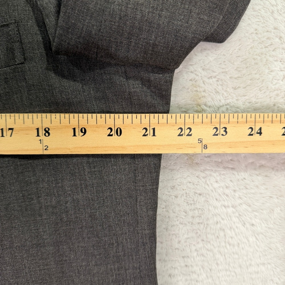 Vintage 80s Brooks Brothers Mens 42XS Slim Fit Gray Wool 2-Piece Suit 34x27 EUC - Picture 6 of 16